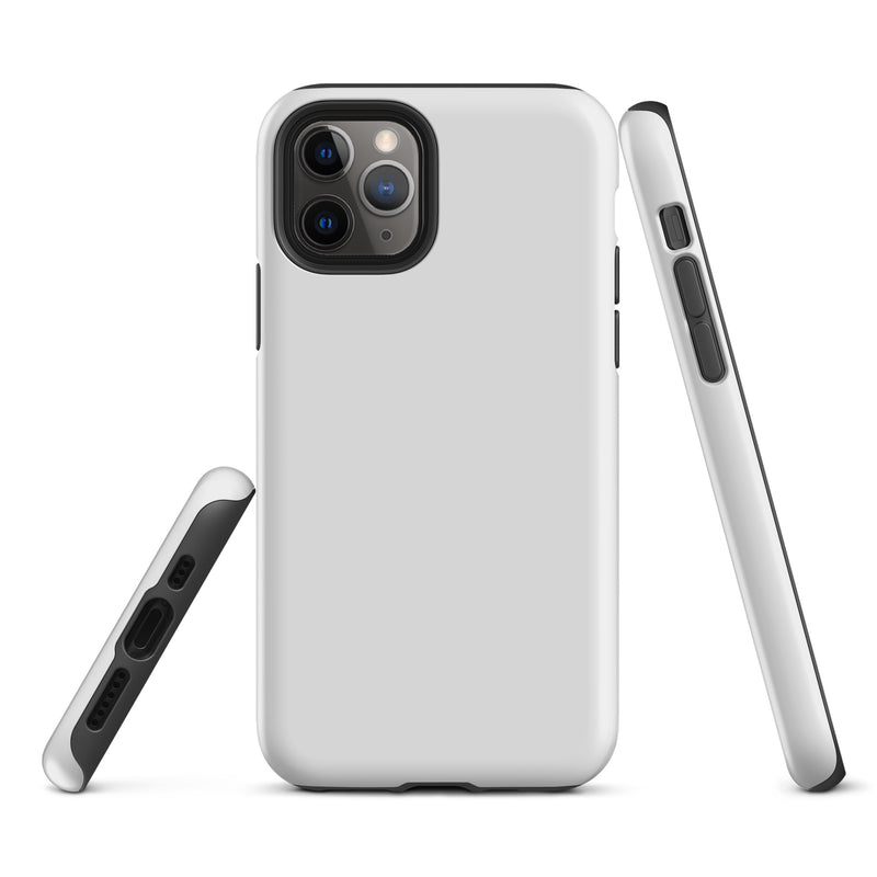 Load image into Gallery viewer, Whisper Grey iPhone Case Hardshell 3D Wrap Thermal Plain Color CREATIVETECH