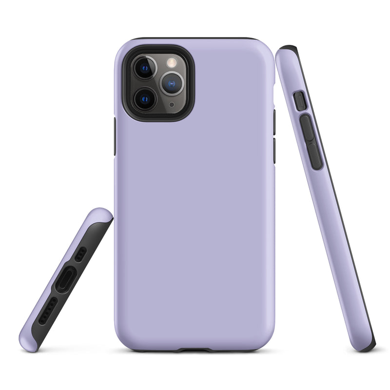 Load image into Gallery viewer, Melrose Purple iPhone Case Hardshell 3D Wrap Thermal Plain Color CREATIVETECH