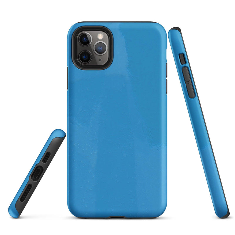Load image into Gallery viewer, Creative Paint Colorful Hardshell Blue iPhone Case Double Layer Impact Resistant Tough 3D Wrap CREATIVETECH
