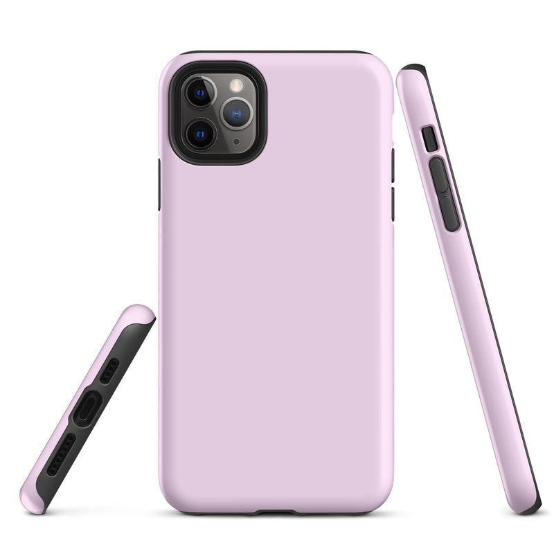 Load image into Gallery viewer, Selago Pink iPhone Case Hardshell 3D Wrap Thermal Plain Color CREATIVETECH