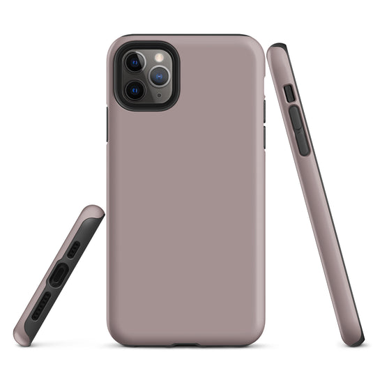 Careys Pink iPhone Case Hardshell 3D Wrap Thermal Plain Color CREATIVETECH