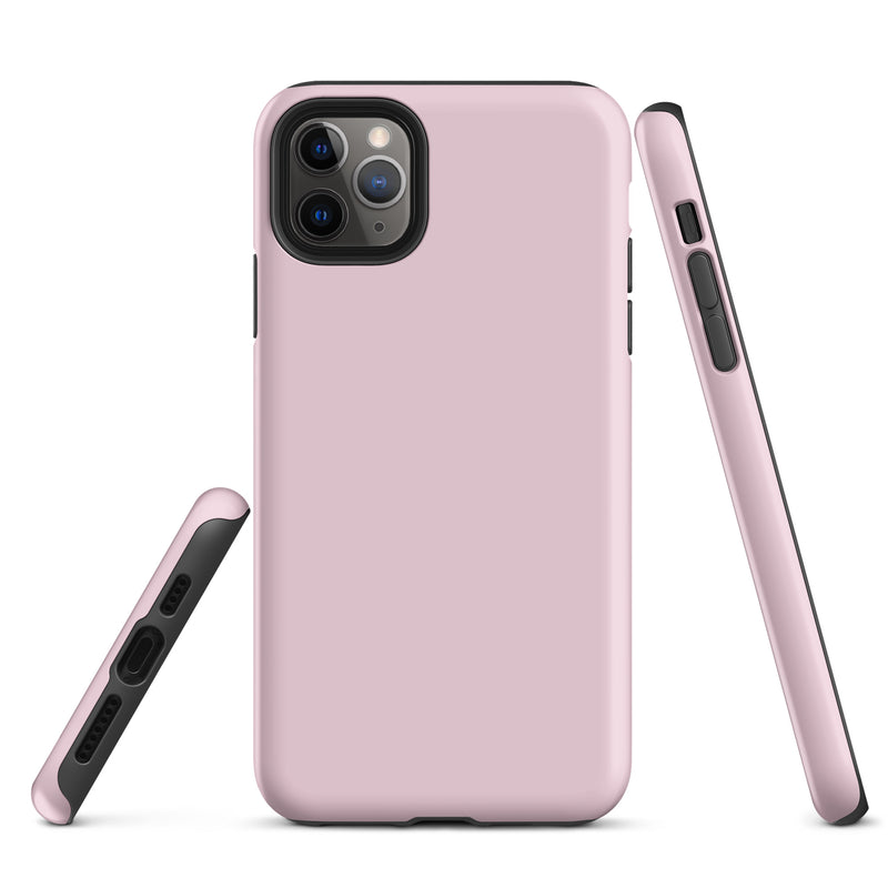 Load image into Gallery viewer, Lace Pink iPhone Case Hardshell 3D Wrap Thermal Plain Color CREATIVETECH