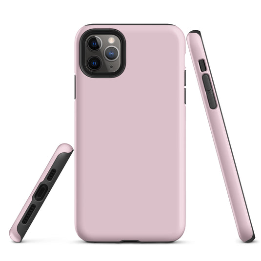 Lace Pink iPhone Case Hardshell 3D Wrap Thermal Plain Color CREATIVETECH