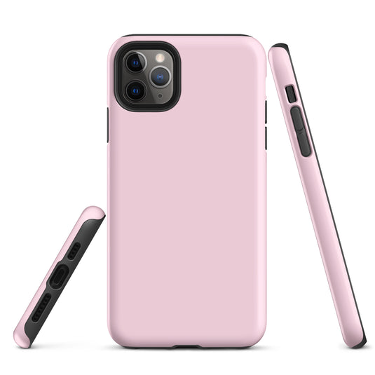 Piggy Pink iPhone Case Hardshell 3D Wrap Thermal Plain Color CREATIVETECH