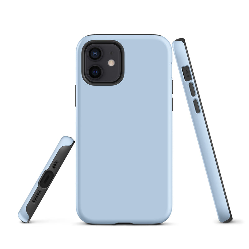 Load image into Gallery viewer, Pattens Blue iPhone Case Hardshell 3D Wrap Thermal Plain Color CREATIVETECH