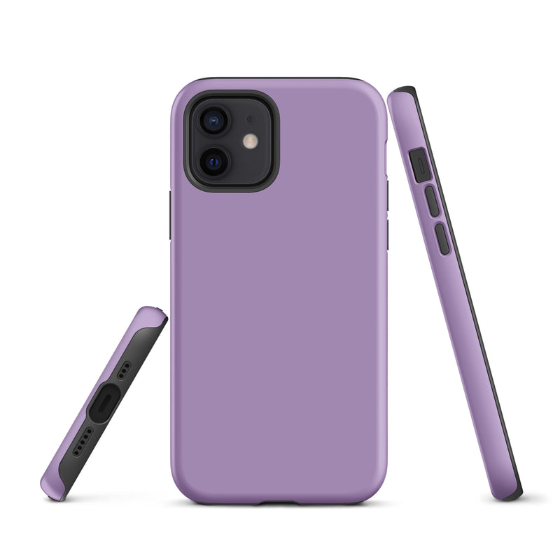 Load image into Gallery viewer, East Side Violet Blue iPhone Case Hardshell 3D Wrap Thermal Plain Color CREATIVETECH