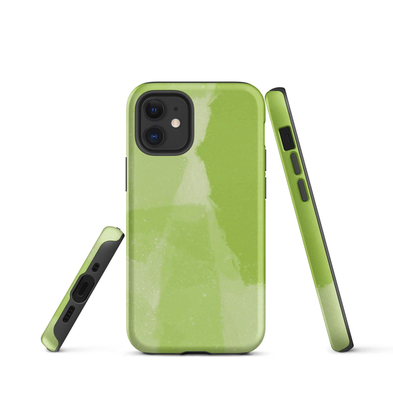 Load image into Gallery viewer, Creative Paint Green Colorful Hardshell iPhone Case Double Layer Impact Resistant Tough 3D Wrap CREATIVETECH
