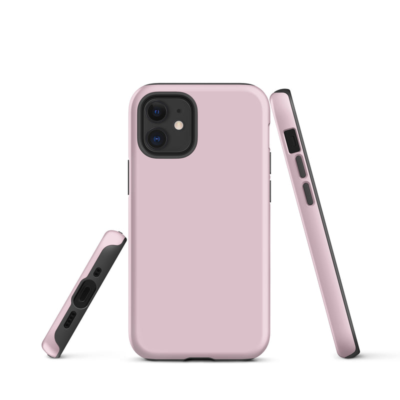Load image into Gallery viewer, Lace Pink iPhone Case Hardshell 3D Wrap Thermal Plain Color CREATIVETECH