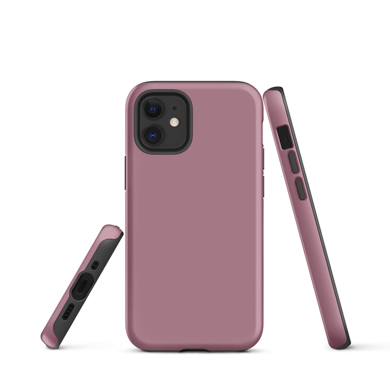Load image into Gallery viewer, Tapestry Pink iPhone Case Hardshell 3D Wrap Thermal Plain Color CREATIVETECH