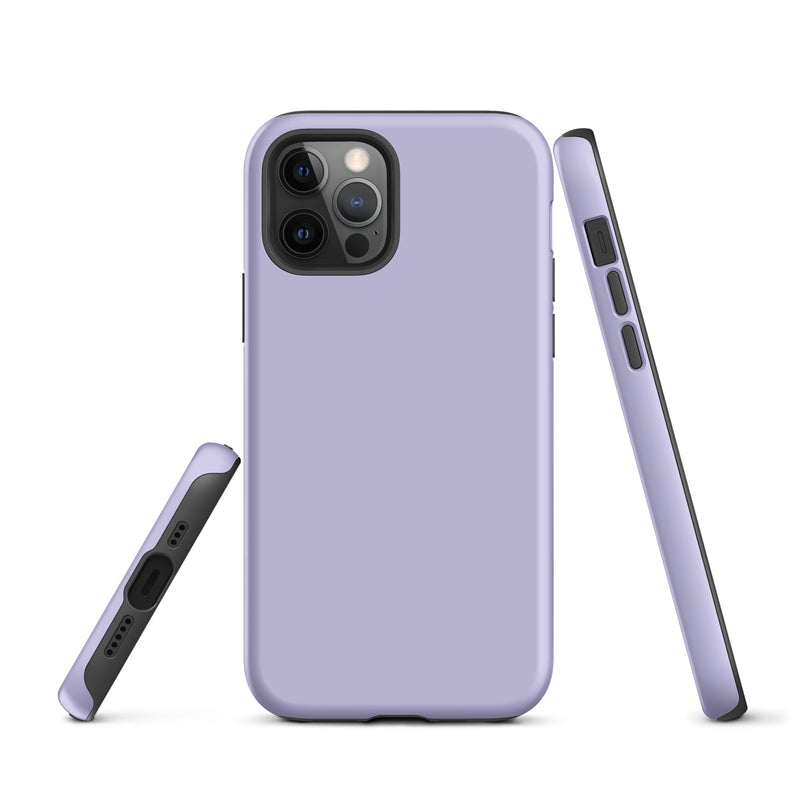 Load image into Gallery viewer, Melrose Purple iPhone Case Hardshell 3D Wrap Thermal Plain Color CREATIVETECH