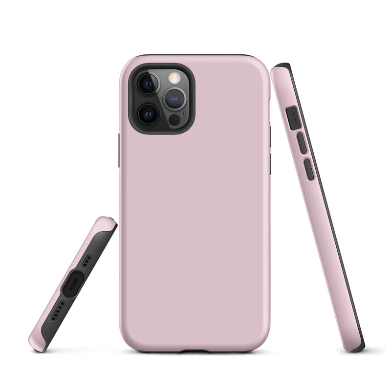 Load image into Gallery viewer, Lace Pink iPhone Case Hardshell 3D Wrap Thermal Plain Color CREATIVETECH