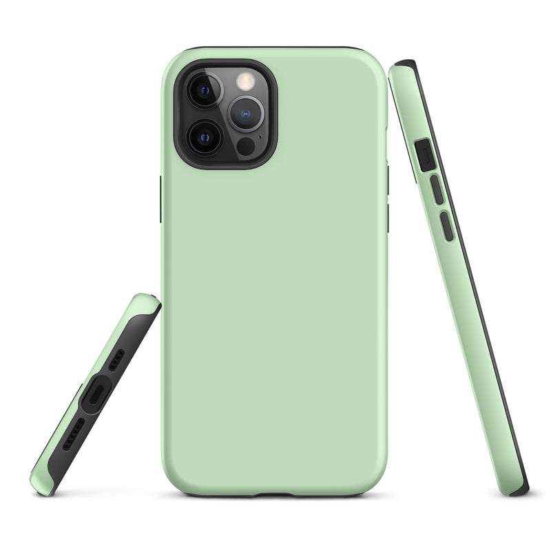 Load image into Gallery viewer, Tara Green iPhone Case Hardshell 3D Wrap Thermal Plain Color CREATIVETECH