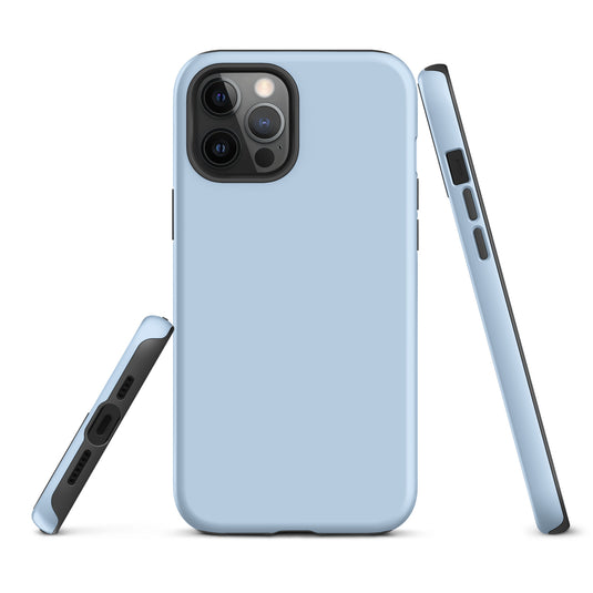 Pattens Blue iPhone Case Hardshell 3D Wrap Thermal Plain Color CREATIVETECH