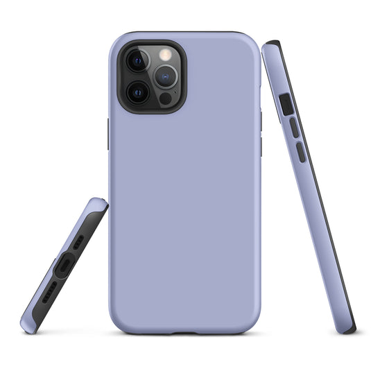 Perano Purple iPhone Case Hardshell 3D Wrap Thermal Plain Color CREATIVETECH
