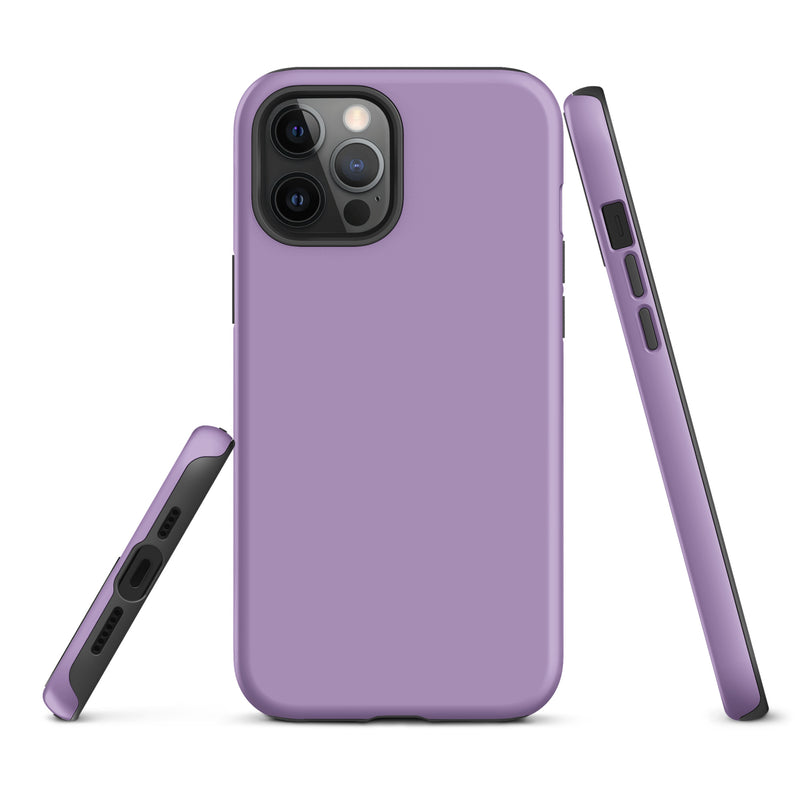Load image into Gallery viewer, East Side Violet Blue iPhone Case Hardshell 3D Wrap Thermal Plain Color CREATIVETECH