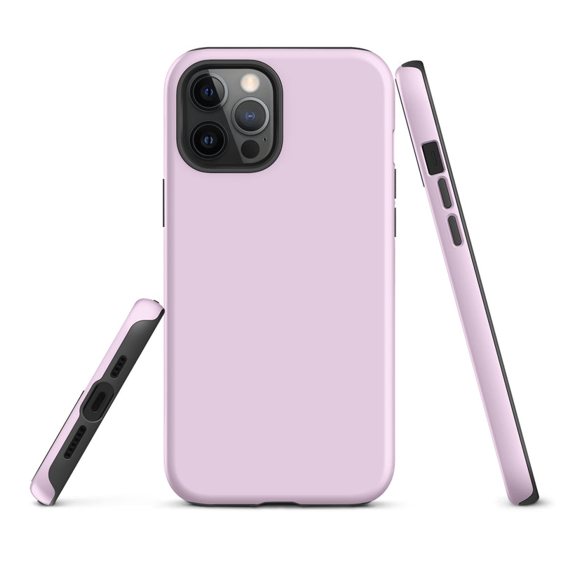 Load image into Gallery viewer, Selago Pink iPhone Case Hardshell 3D Wrap Thermal Plain Color CREATIVETECH