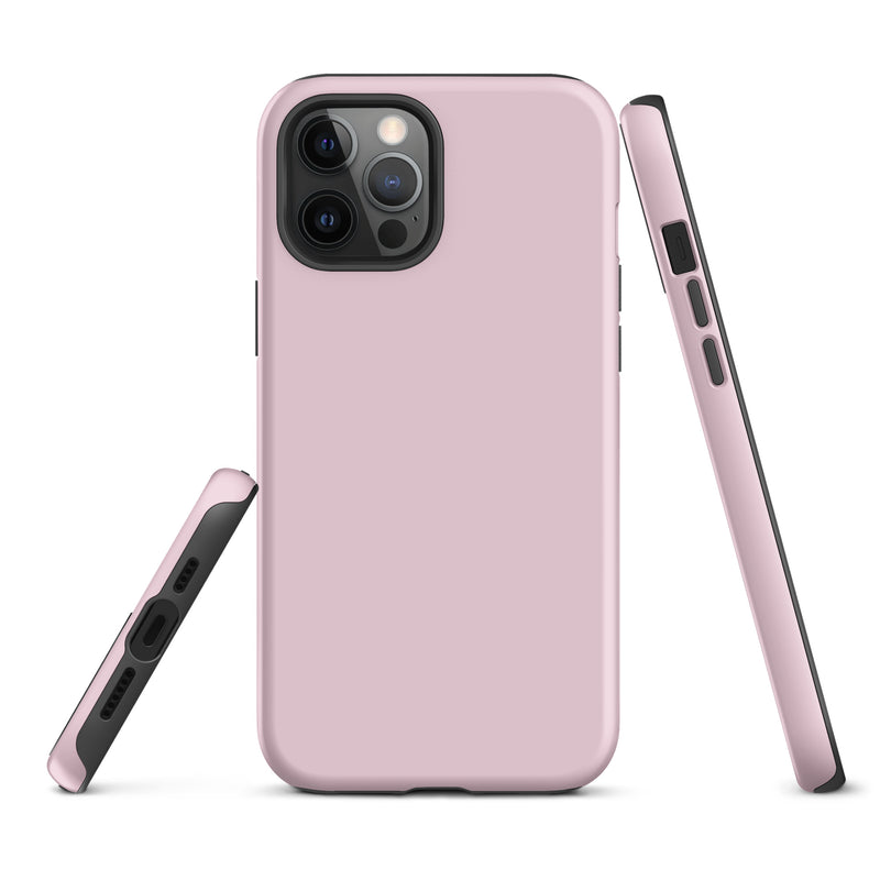 Load image into Gallery viewer, Lace Pink iPhone Case Hardshell 3D Wrap Thermal Plain Color CREATIVETECH