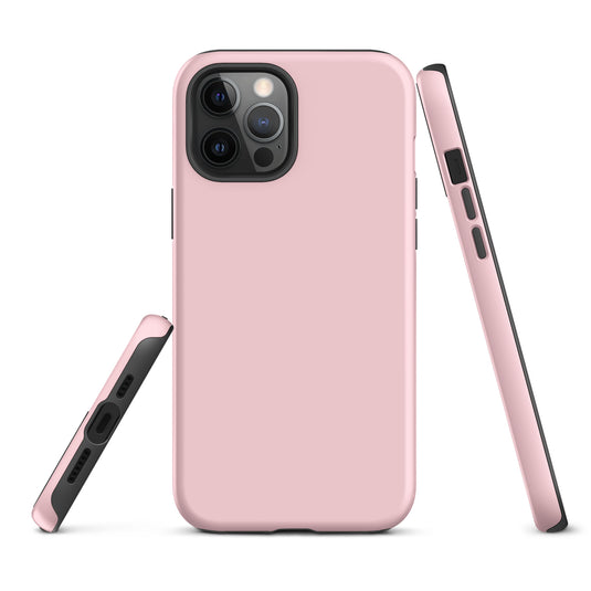 Flamingo Pink iPhone Case Hardshell 3D Wrap Thermal Plain Color CREATIVETECH
