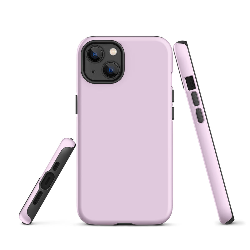 Load image into Gallery viewer, Selago Pink iPhone Case Hardshell 3D Wrap Thermal Plain Color CREATIVETECH
