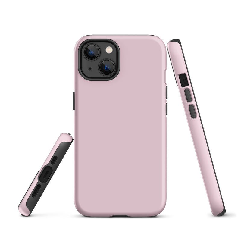 Load image into Gallery viewer, Lace Pink iPhone Case Hardshell 3D Wrap Thermal Plain Color CREATIVETECH