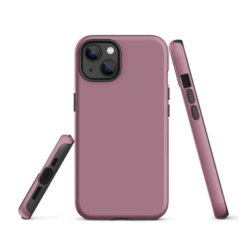 Load image into Gallery viewer, Tapestry Pink iPhone Case Hardshell 3D Wrap Thermal Plain Color CREATIVETECH