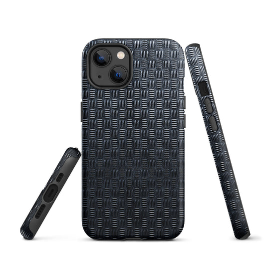 Subway Dark Metal iPhone Case Hardshell 3D Wrap Thermal Plain Color CREATIVETECH