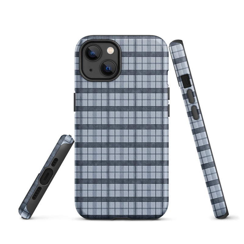 Load image into Gallery viewer, Burberry Blue iPhone Case Hardshell 3D Wrap Thermal CREATIVETECH
