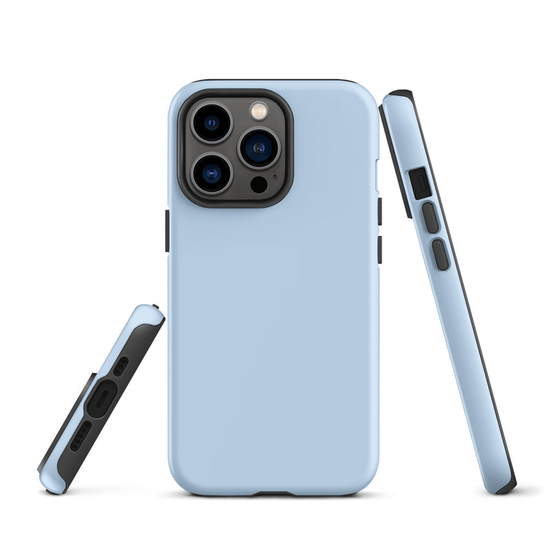 Load image into Gallery viewer, Pattens Blue iPhone Case Hardshell 3D Wrap Thermal Plain Color CREATIVETECH