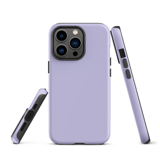 Melrose Purple iPhone Case Hardshell 3D Wrap Thermal Plain Color CREATIVETECH