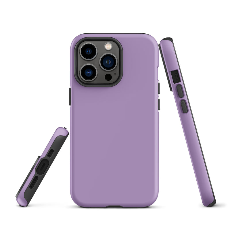 Load image into Gallery viewer, East Side Violet Blue iPhone Case Hardshell 3D Wrap Thermal Plain Color CREATIVETECH