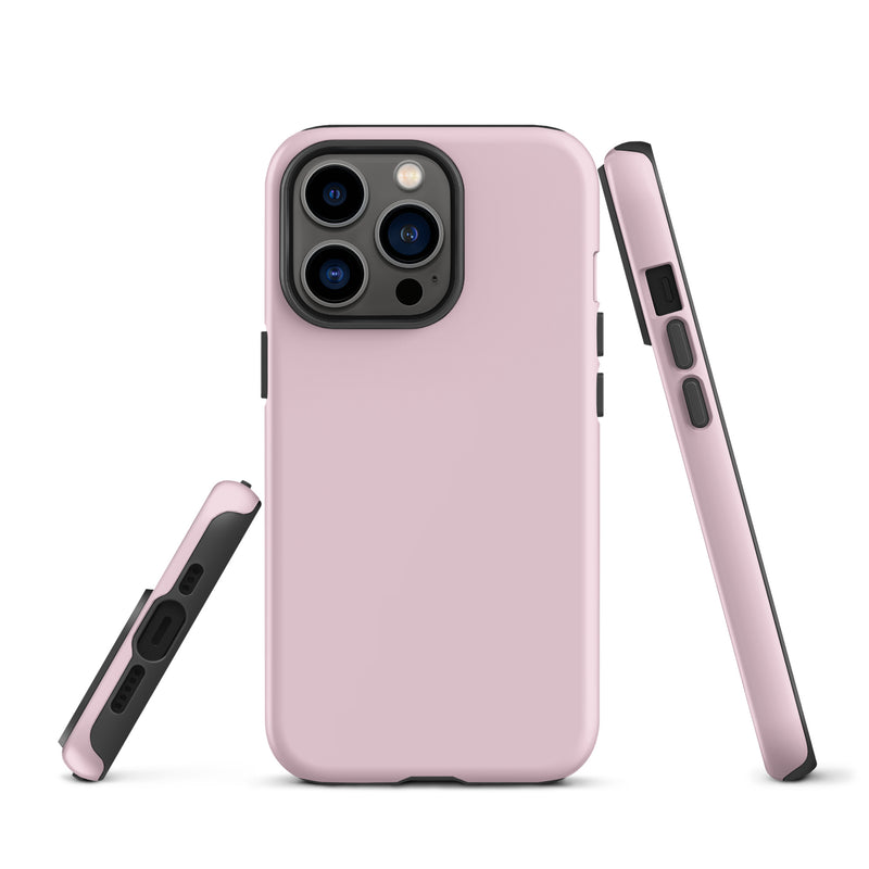 Load image into Gallery viewer, Lace Pink iPhone Case Hardshell 3D Wrap Thermal Plain Color CREATIVETECH