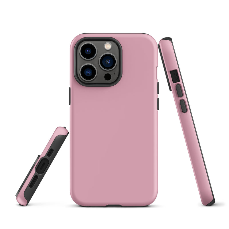 Load image into Gallery viewer, Melanie Pink iPhone Case Hardshell 3D Wrap Thermal Plain Color CREATIVETECH