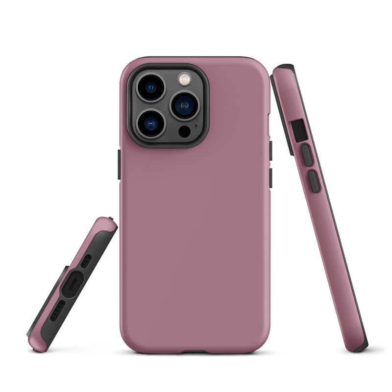 Load image into Gallery viewer, Tapestry Pink iPhone Case Hardshell 3D Wrap Thermal Plain Color CREATIVETECH