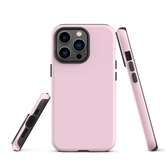 Piggy Pink iPhone Case Hardshell 3D Wrap Thermal Plain Color CREATIVETECH