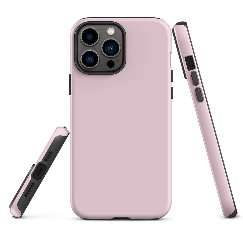 Load image into Gallery viewer, Lace Pink iPhone Case Hardshell 3D Wrap Thermal Plain Color CREATIVETECH