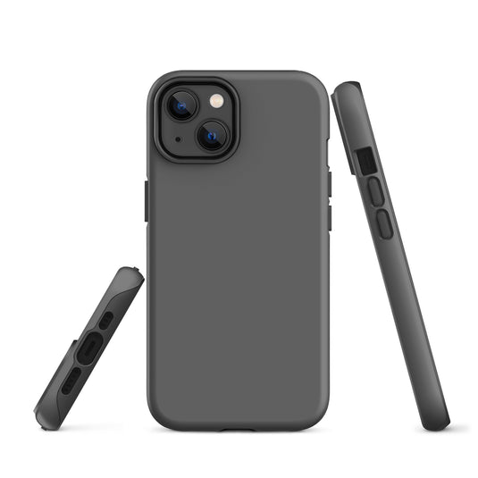 Zambezi Grey iPhone Case Hardshell 3D Wrap Thermal Plain Color CREATIVETECH