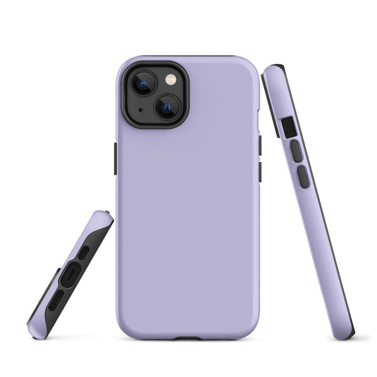 Melrose Purple iPhone Case Hardshell 3D Wrap Thermal Plain Color CREATIVETECH