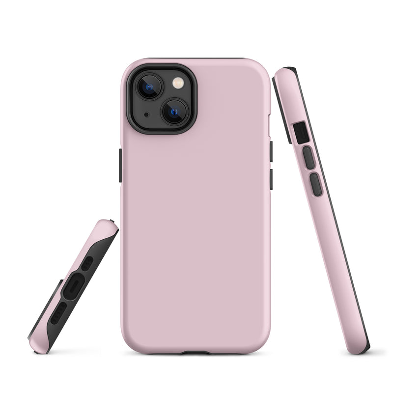 Load image into Gallery viewer, Lace Pink iPhone Case Hardshell 3D Wrap Thermal Plain Color CREATIVETECH