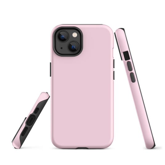Piggy Pink iPhone Case Hardshell 3D Wrap Thermal Plain Color CREATIVETECH