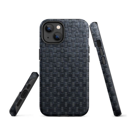 Subway Dark Metal iPhone Case Hardshell 3D Wrap Thermal Plain Color CREATIVETECH