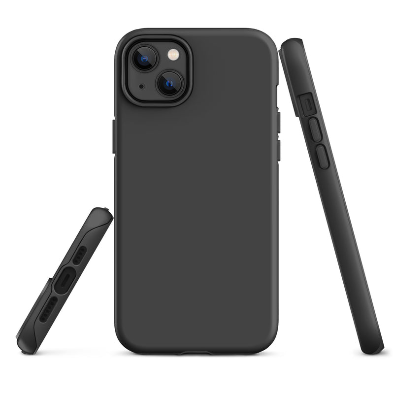 Load image into Gallery viewer, Eclipse Grey iPhone Case Hardshell 3D Wrap Thermal Plain Color CREATIVETECH