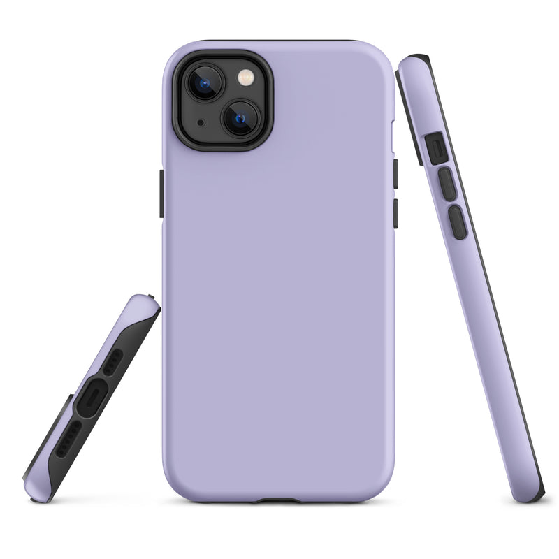 Load image into Gallery viewer, Melrose Purple iPhone Case Hardshell 3D Wrap Thermal Plain Color CREATIVETECH