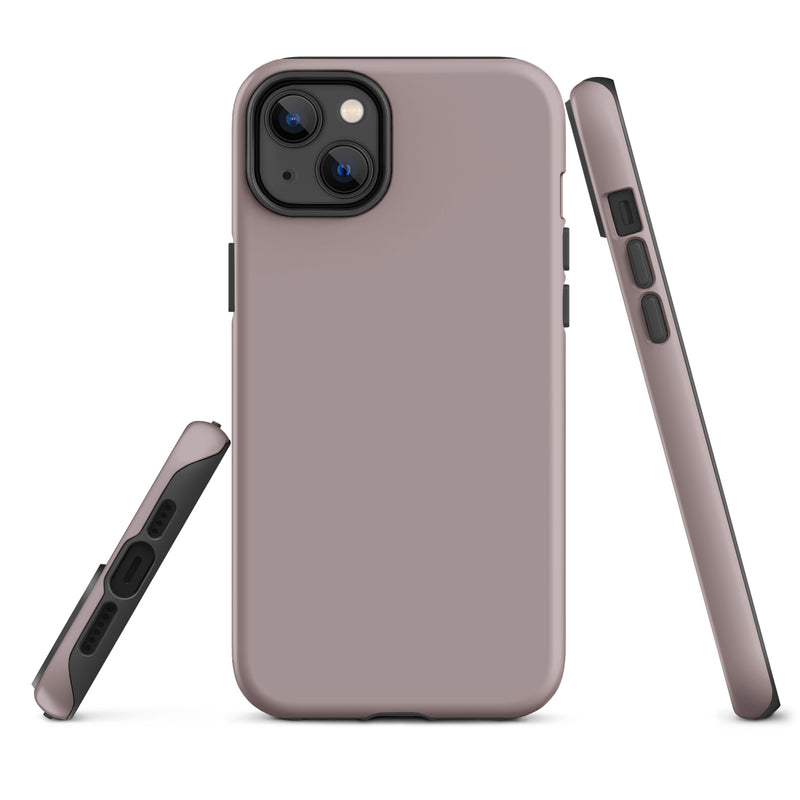 Load image into Gallery viewer, Careys Pink iPhone Case Hardshell 3D Wrap Thermal Plain Color CREATIVETECH