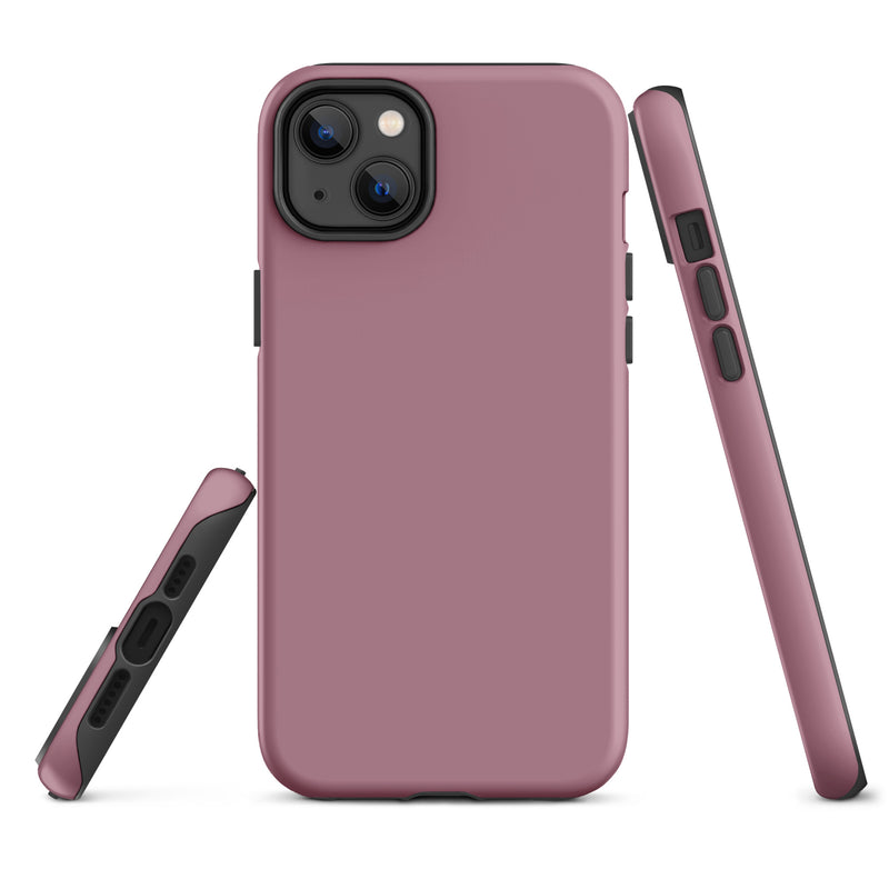 Load image into Gallery viewer, Tapestry Pink iPhone Case Hardshell 3D Wrap Thermal Plain Color CREATIVETECH