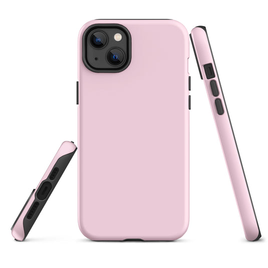 Piggy Pink iPhone Case Hardshell 3D Wrap Thermal Plain Color CREATIVETECH