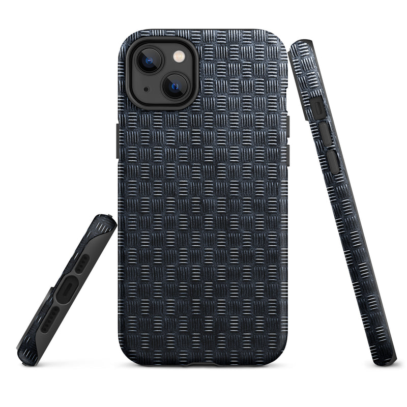 Load image into Gallery viewer, Subway Dark Metal iPhone Case Hardshell 3D Wrap Thermal Plain Color CREATIVETECH