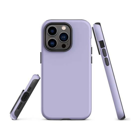 Melrose Purple iPhone Case Hardshell 3D Wrap Thermal Plain Color CREATIVETECH