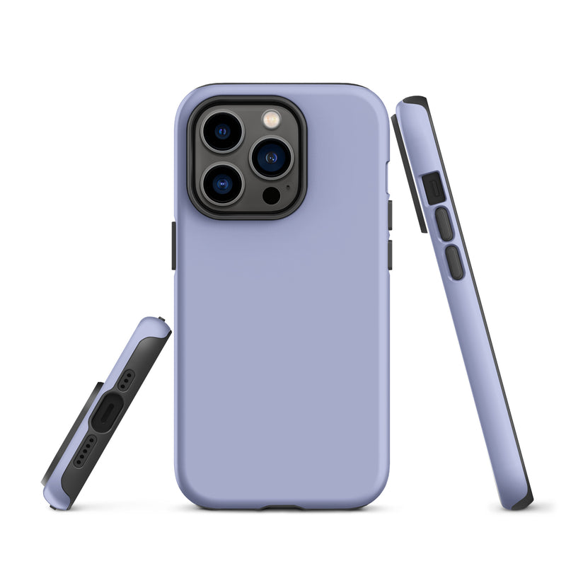 Load image into Gallery viewer, Perano Purple iPhone Case Hardshell 3D Wrap Thermal Plain Color CREATIVETECH
