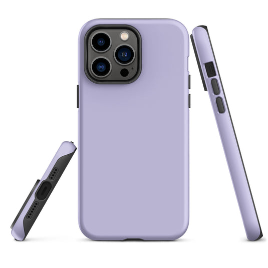 Melrose Purple iPhone Case Hardshell 3D Wrap Thermal Plain Color CREATIVETECH