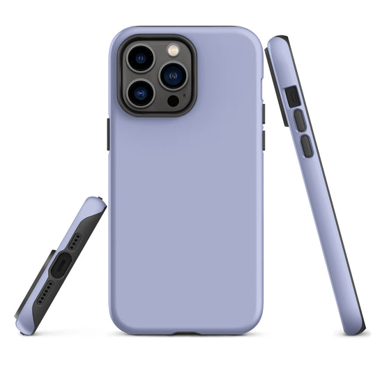 Perano Purple iPhone Case Hardshell 3D Wrap Thermal Plain Color CREATIVETECH